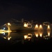 Nighttime at Naval Station San Diego