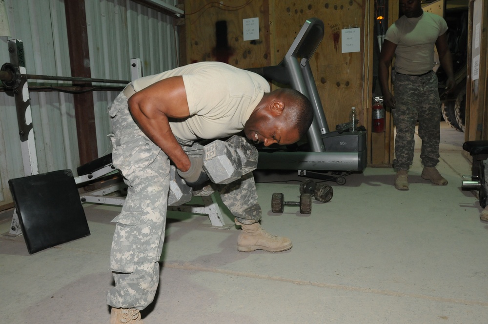 Staying fit through deployment