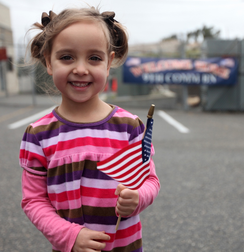 Camp Pendleton Marines return home