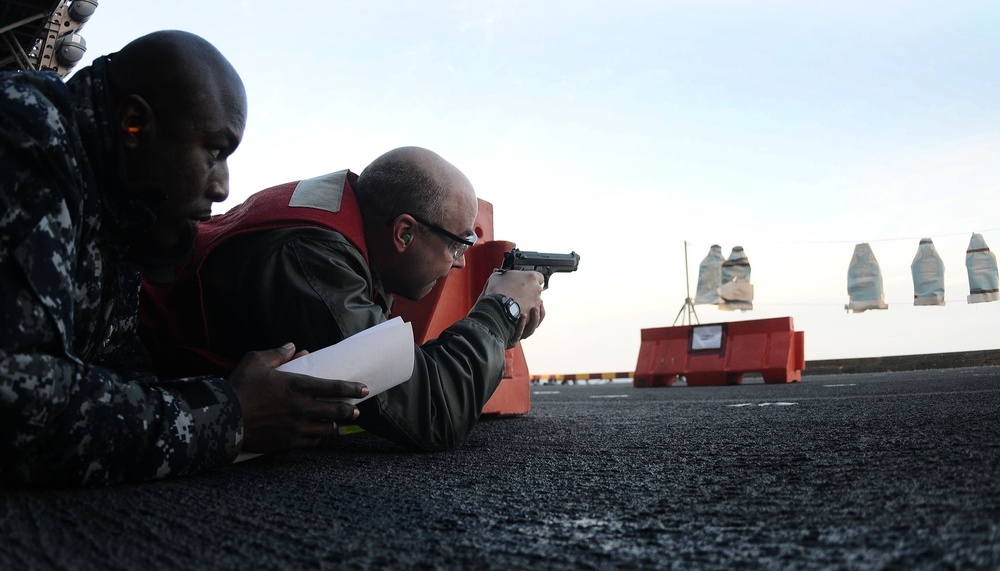 Training Exercise Aboard USS Bataan