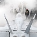 F/A-18E Super Hornet Prepares for Catapult from USS Ronald Reagan