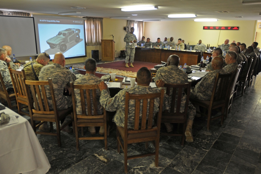 55 senior U.S. Military leaders gather to sustain, better equip troops in Afghanistan