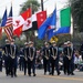 Participants march in the Anheuser-Busch Washington's Birthday Parade in Laredo