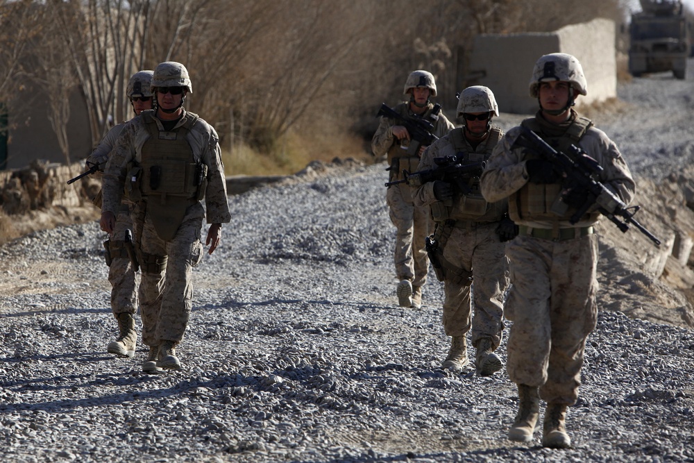 ‘We are like brothers’: security Marines bond during yearlong Afghanistan deployment