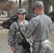 'First Lightning' Battalion medic receives Combat Medic Badge