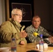 President Josipovic of Croatia answers questions from the media during a press conference with U.S. Army Brig. Gen. Sean P. Mulholland, ISAF RC-North Deputy Commander