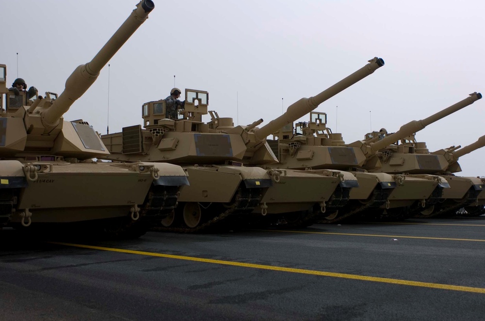 US Military rehearses for Kuwait's 50-20 Parade