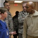 Montel Williams, Command Sergeant Maj. Marvin Hill visit Bagram Airmen