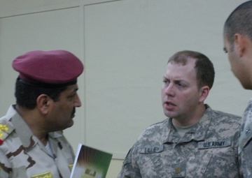 Stability Transition Teams and Iraqi Forces work together at Joint Operations Center to build stable, prosperous Iraq