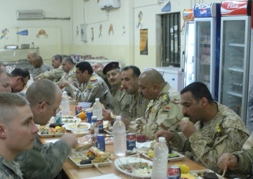 Stability Transition Teams and Iraqi Forces work together at Joint Operations Center to build stable, prosperous Iraq