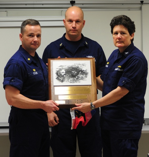 Maritime Safety and Security Team Kings Bay, Ga., presented Sumner I. Kimball Readiness Award for operational excellence