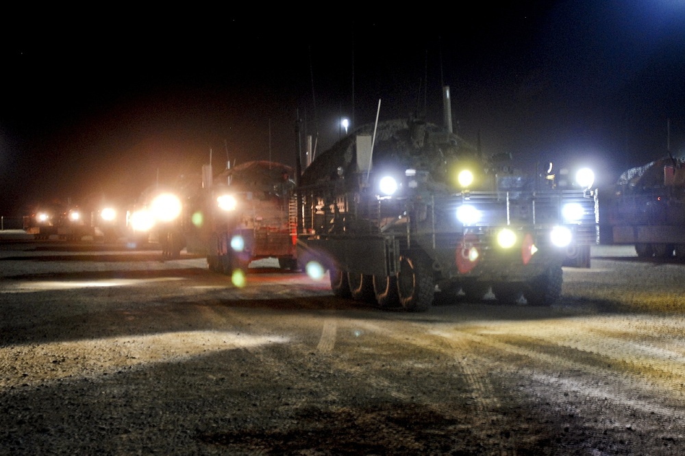Logistical Drawdown Continues in Iraq