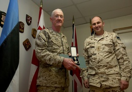 Maj. Gen. Mills awarded Estonian Defense Forces Meritorious Service Cross