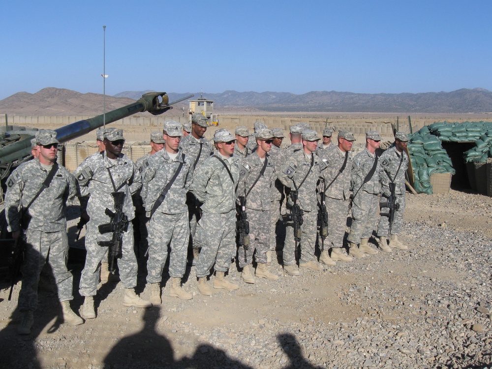 4th BCT artillerymen named 2010 FAR Battery of Year