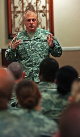 1st Team chemical Soldiers talk change