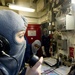 Sailors conduct fire drill