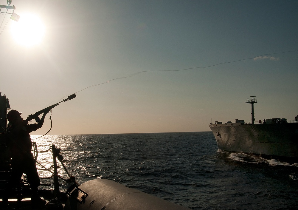 USS Truxtun action