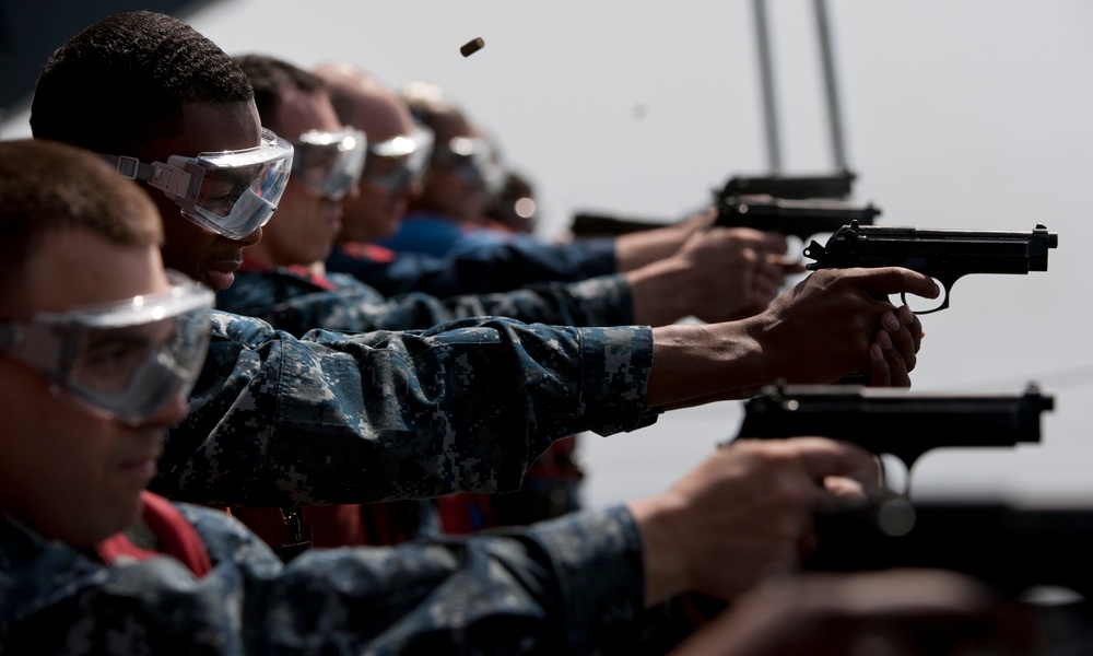 USS Carl Vinson action