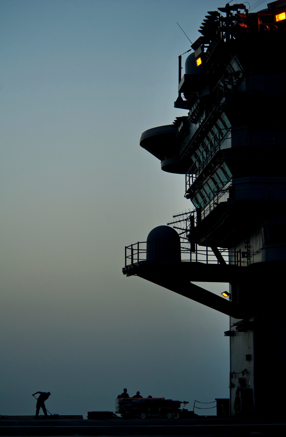 USS Carl Vinson action