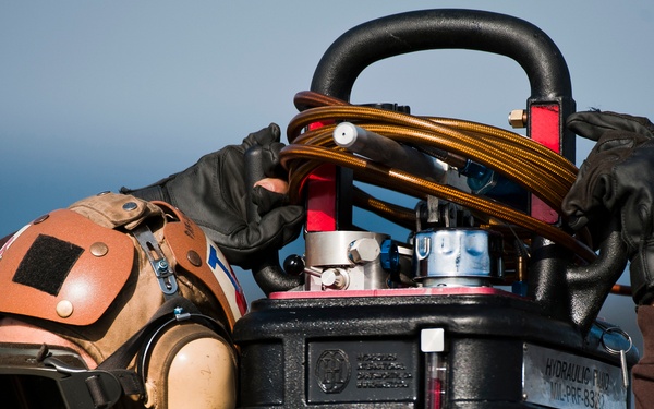 USS Carl Vinson action