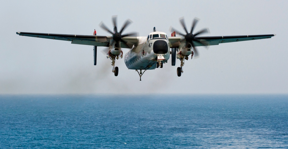 USS Carl Vinson action