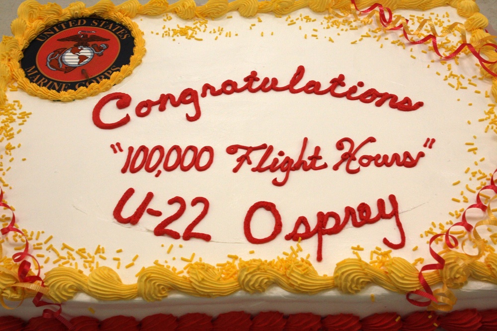 Marines celebrate 'Osprey' milestone