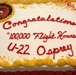 Marines celebrate 'Osprey' milestone
