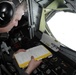 185th KC-135 performs aerial refueling of 132nd F-16s during deployment in Australia.