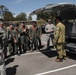 Australian Air Force teaches 132nd and 185th how to drive on the "wrong" side of the road.