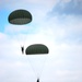 Military Police Paratroopers Descend in Airborne Operation
