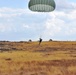 Military Police Paratrooper Prepares for Landing