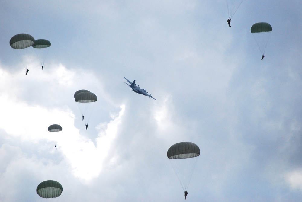 Military Policemen Descend