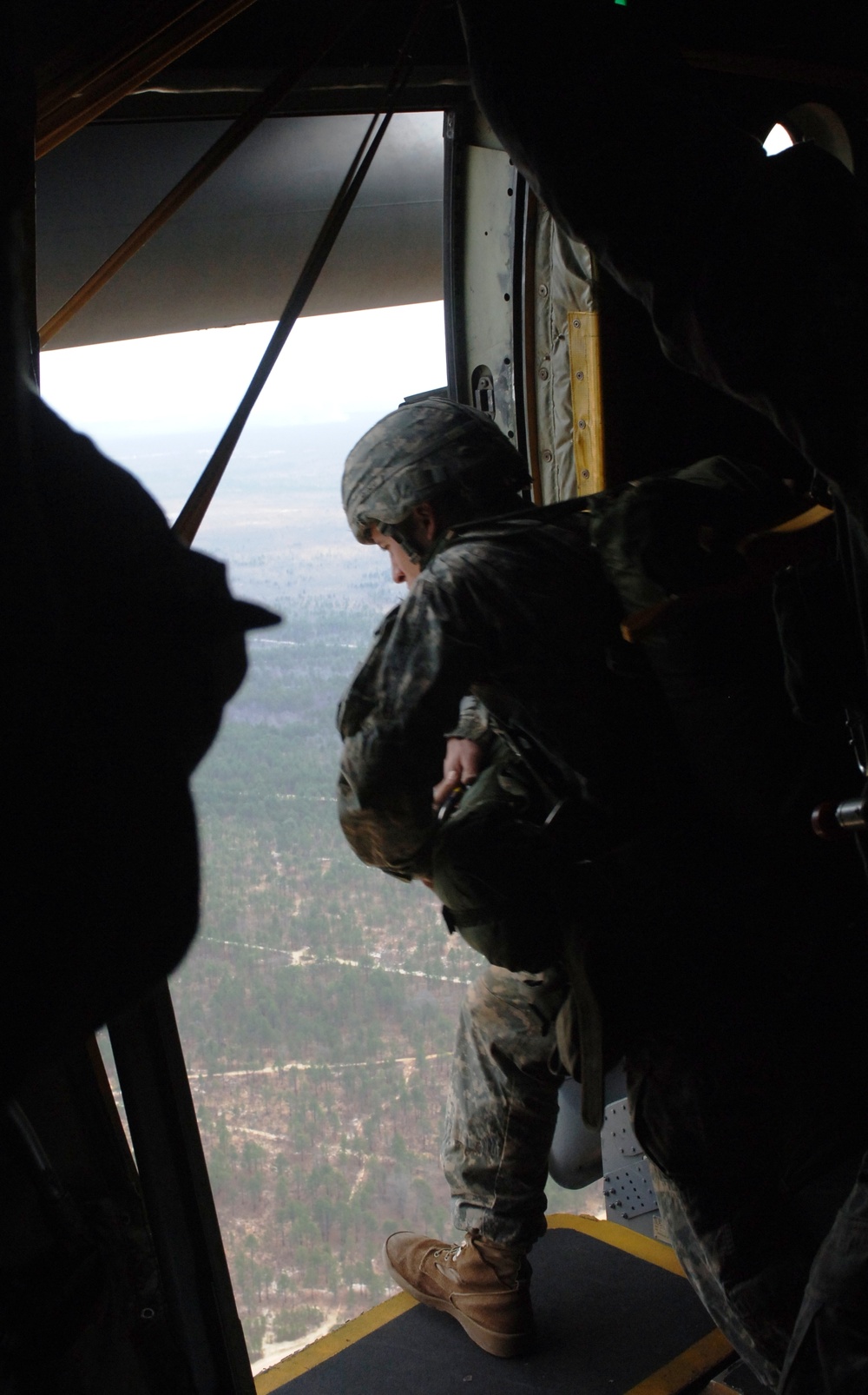 Military Policeman Exits over Bragg