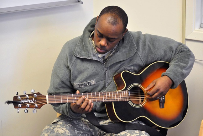 USARAK Soldier Finds Peace Through Music
