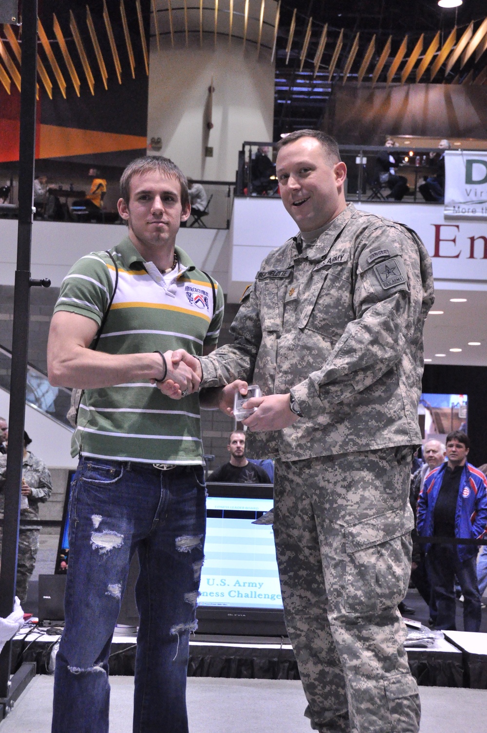 Army displays Armor at the 2011 Chicago Auto Show