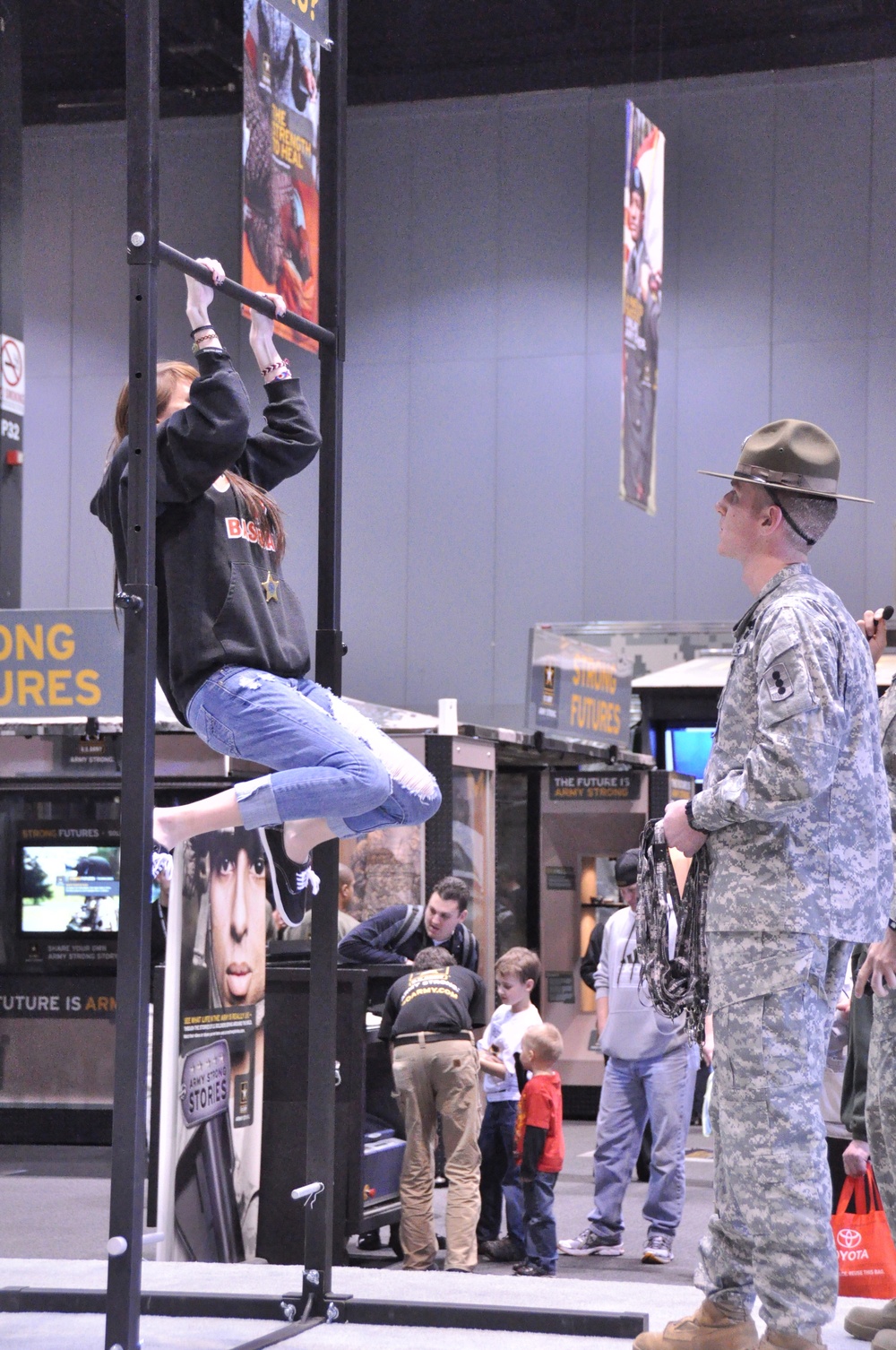 Army displays Armor at the 2011 Chicago Auto Show