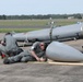 132FW fuel shop members repair F-16 fuel tank during DACT mission in Australia.