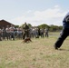 Australian military working dogs show 132FW members what they're made of.