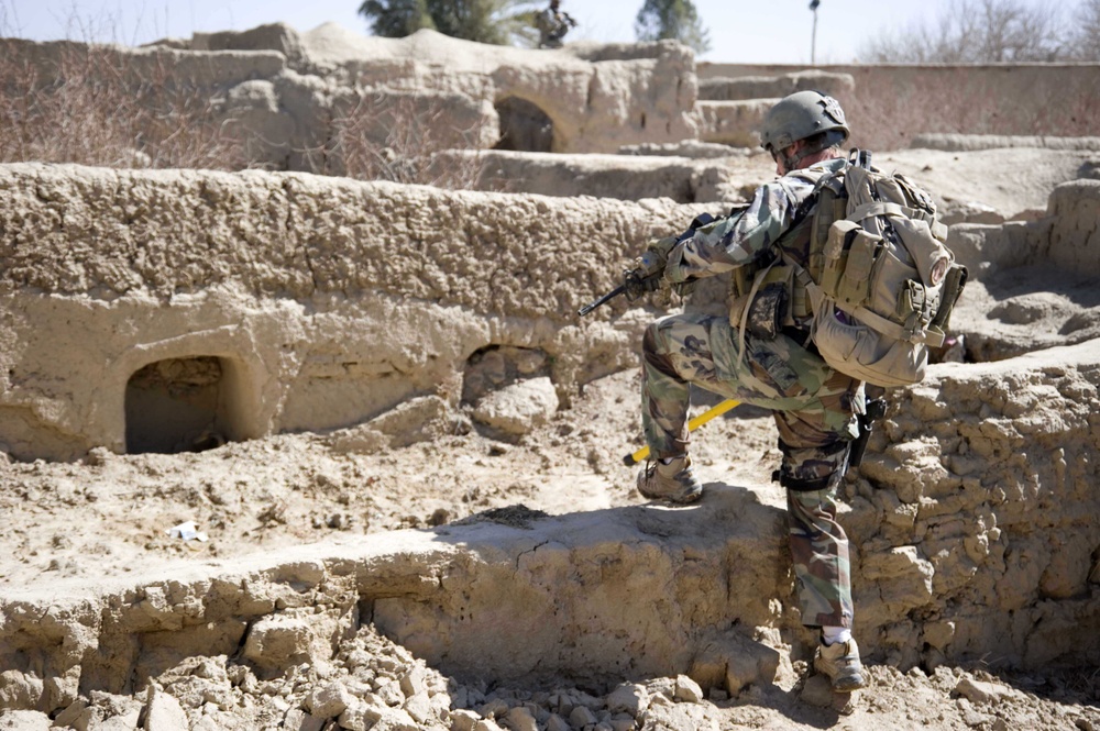 Special Forces continue security presence in Kandahar's Panjwai District