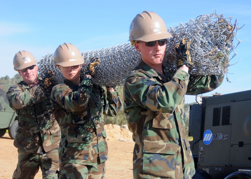 NMCB 74 Seabees Complete Security Forces