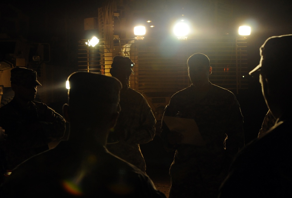 Late night operations brief