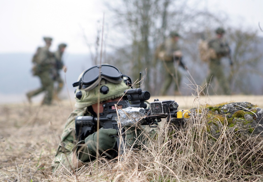 U.S. Marines observe, train Georgia’s 33rd Light Infantry Battlion during Georgia Deployment Program