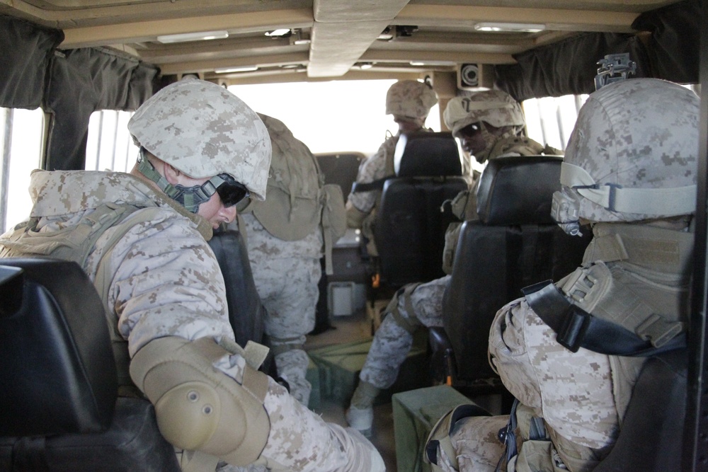 Battle Sim Center prepares Marines for roll-overs