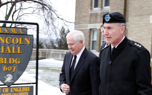 Secretary of Defense visits West Point
