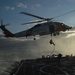 Fast Rope Exercise Aboard USS Mitscher