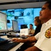 An Assistant Chief Monitors a Solid Curtain-Citadel Shield 2011 Exercise