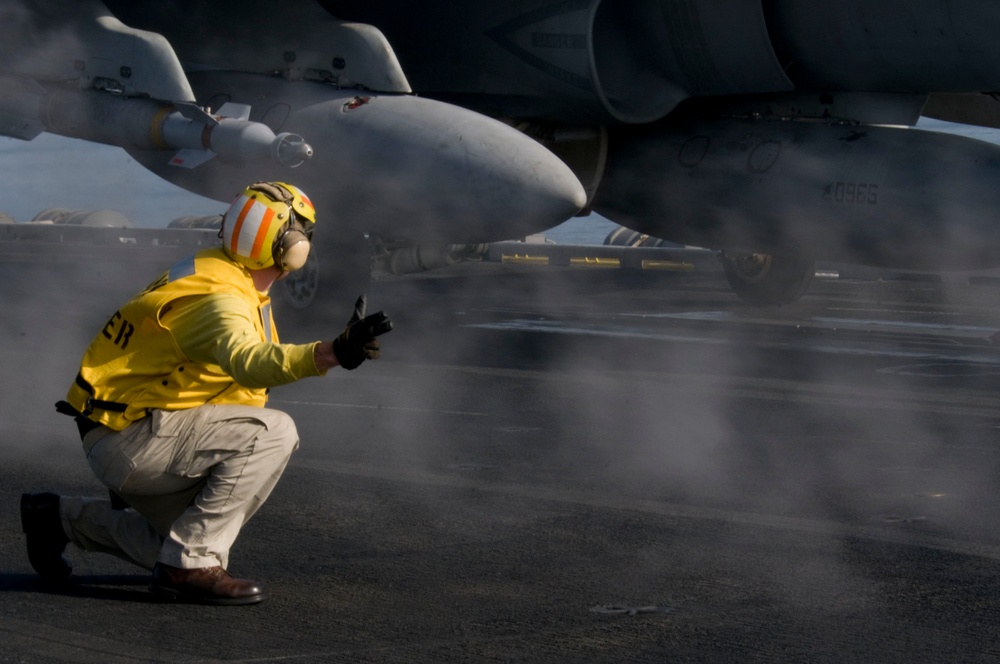 F/A-18F Super Hornet Aboard USS Carl Vinson