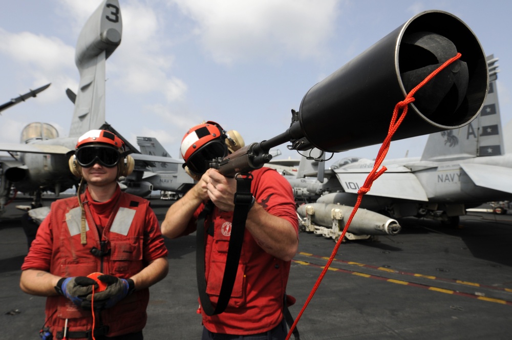 USS Carl Vinson Weapons Department Sailors