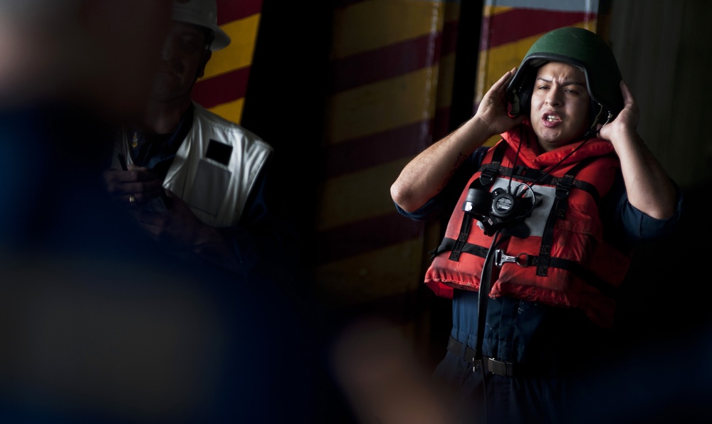 USS Carl Vinson's Replenshiment at Sea
