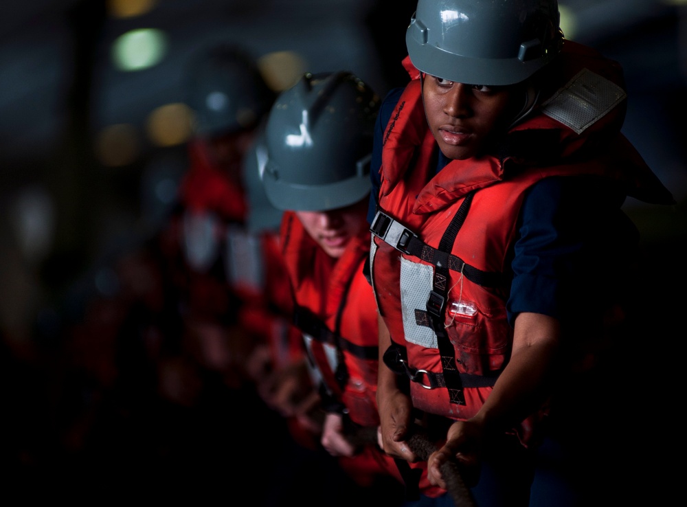USS Carl Vinson's Replenshiment at Sea